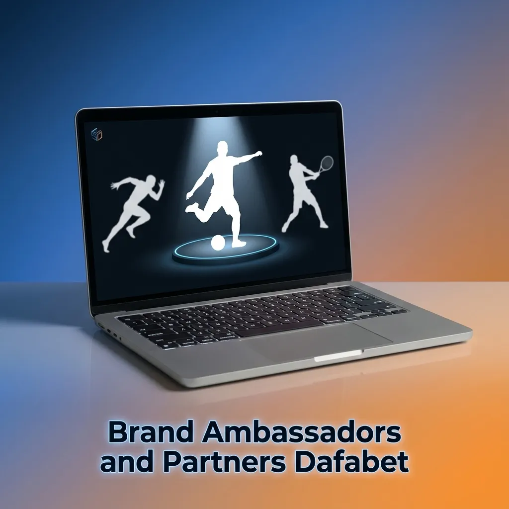 Dafabet-branded athletes and teams from football, cricket, and eSports showcasing global sponsorship partnerships