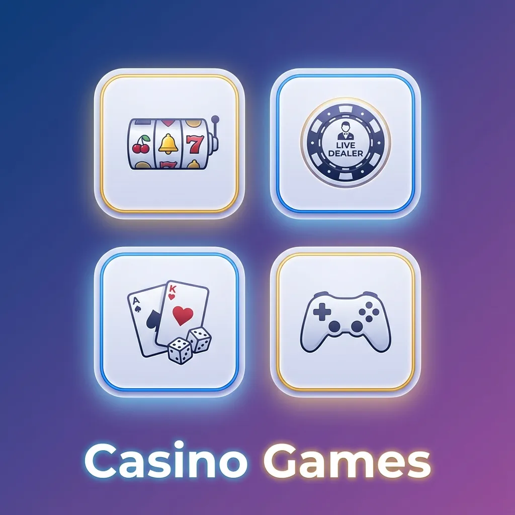 Online casino lobby with live dealers and slot machines, highlighting popular table games and game show titles