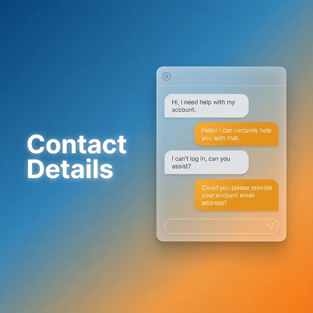 Contact details page showing 24/7 live chat, email, phone, social channels, and help centre for Dafabet support