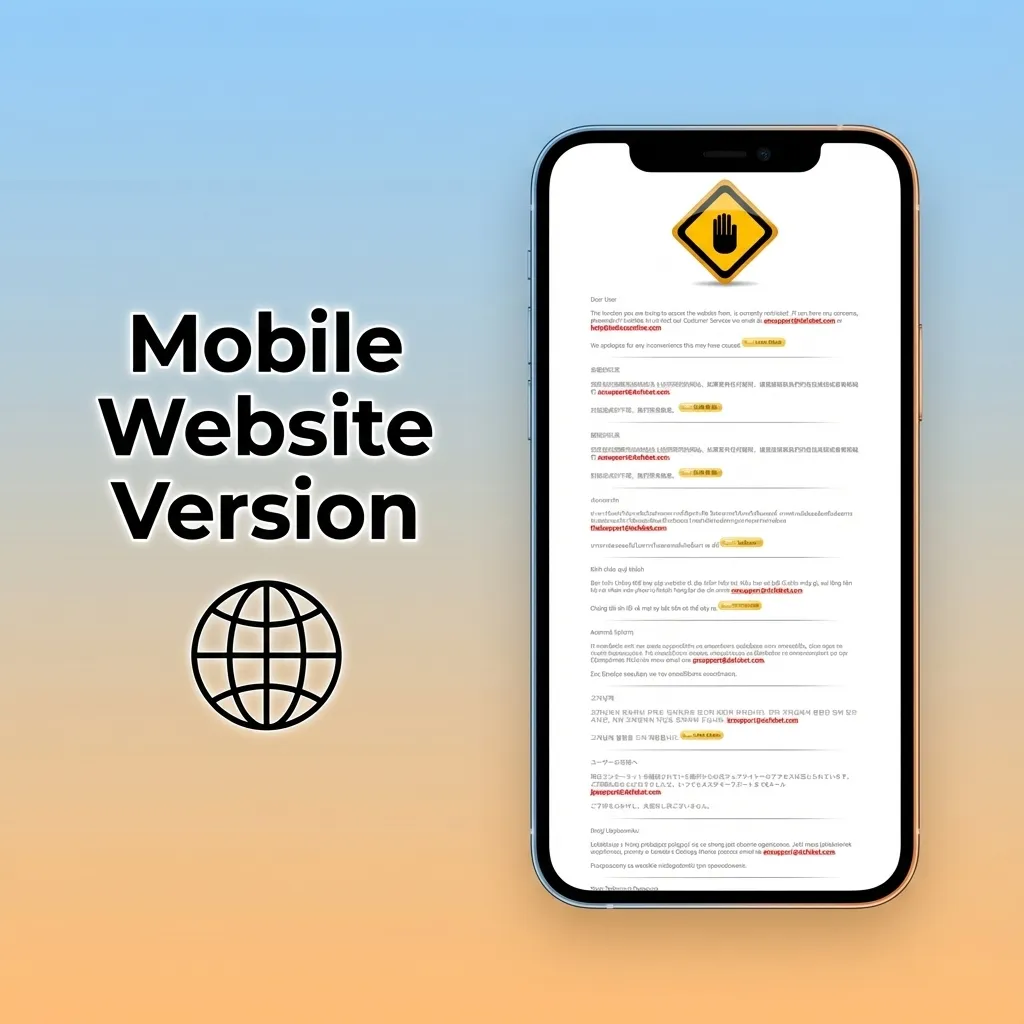 Smartphone showing Dafabet India mobile website with sports, live betting and casino menus, no app download needed