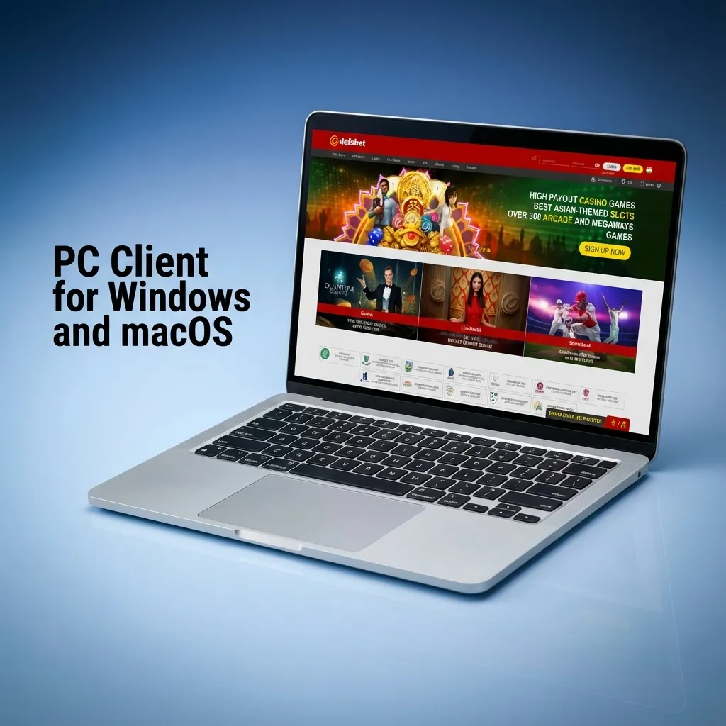 Dafabet India website on Windows and macOS browsers, showing betting and casino games without a separate desktop client