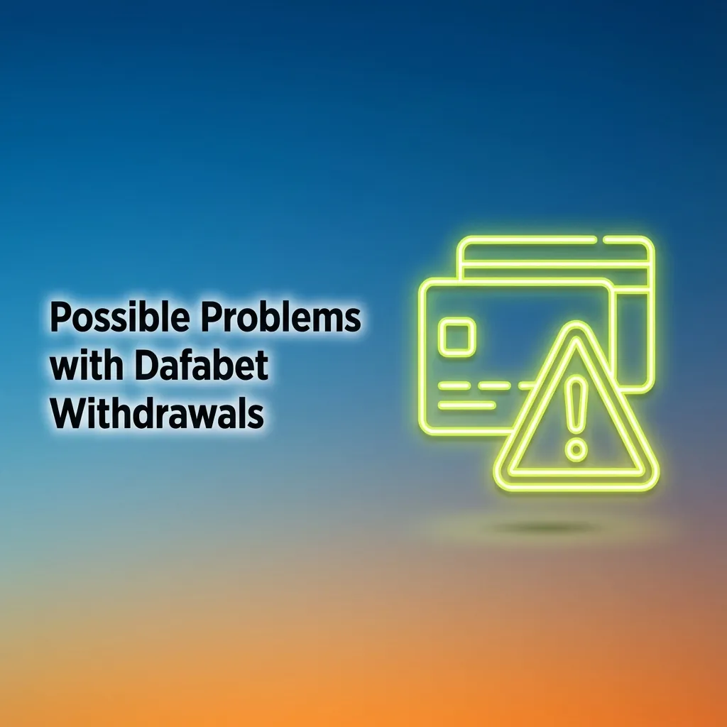 Illustrated checklist of common Dafabet India withdrawal issues like KYC, wrong details, limits, and wagering requirements.