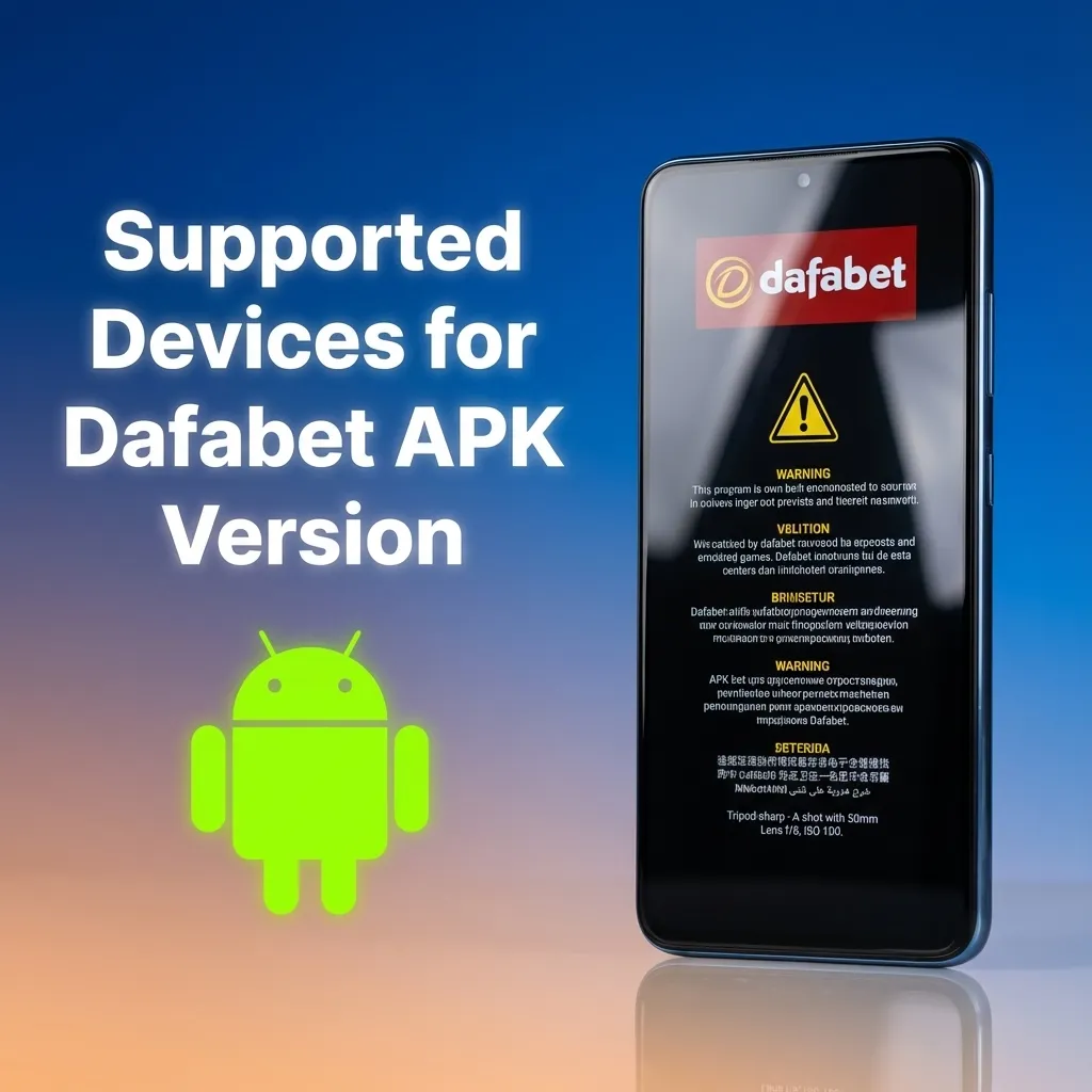 Table listing Android brands and models in India that support the Dafabet APK for betting and casino apps.